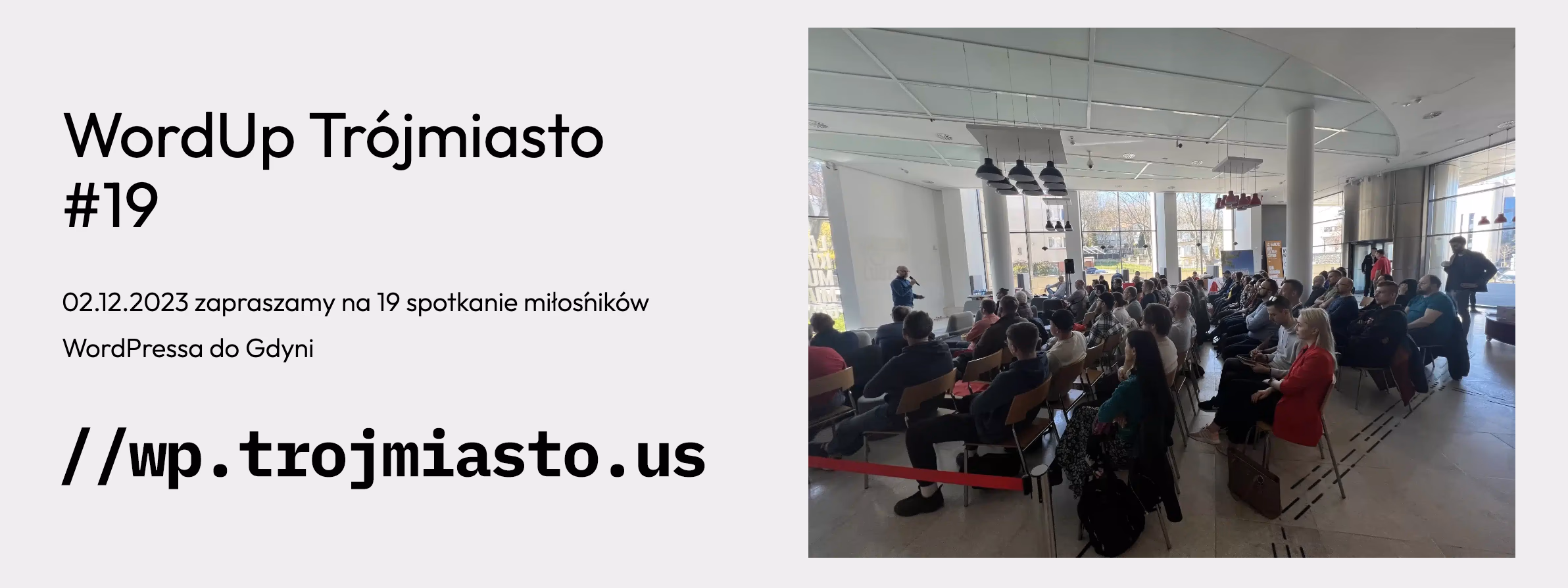 WordUp Trójmiasto #19 - spotkanie użytkowników WordPressa w Gdyni