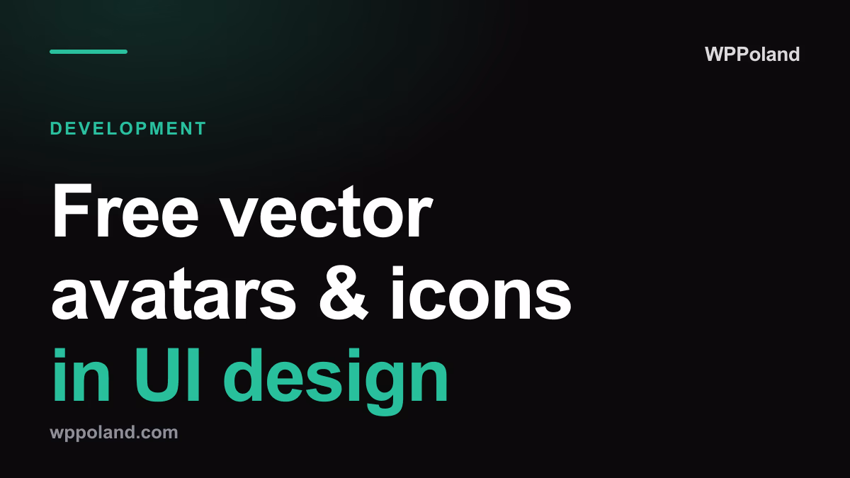 Free vector avatars & icons in UI design: The scalable revolution