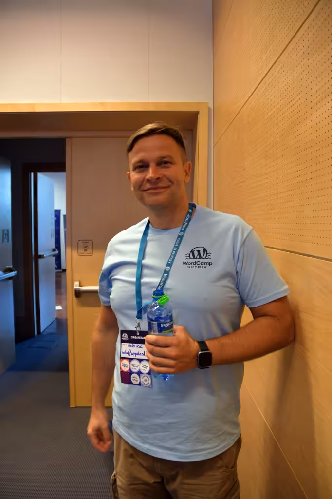 Mariusz Szatkowski - WordCamp Gdynia 2025 photo by Gerard Urbański