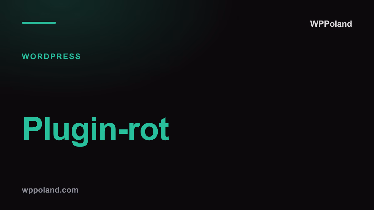 Plugin-rot: når en AI-bygg etterlater deg med 40 aktive plugins