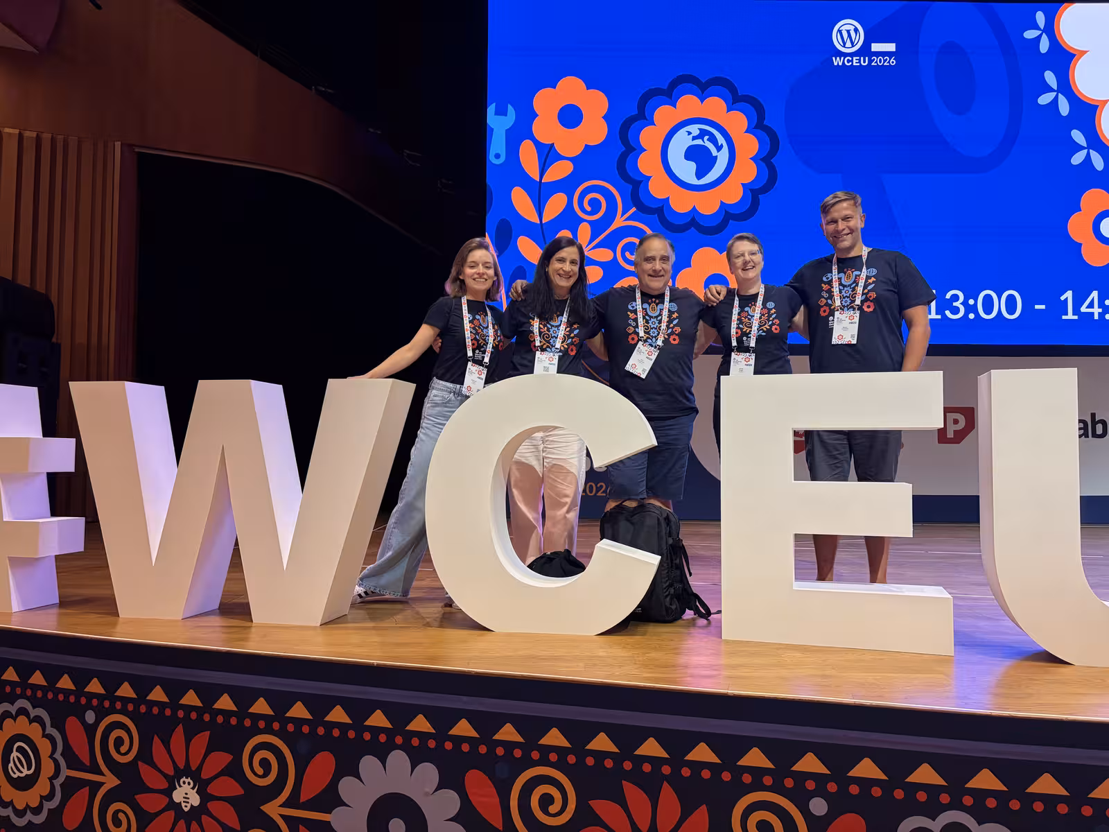 Pełna sala podczas keynote CERN na WCEU 2026