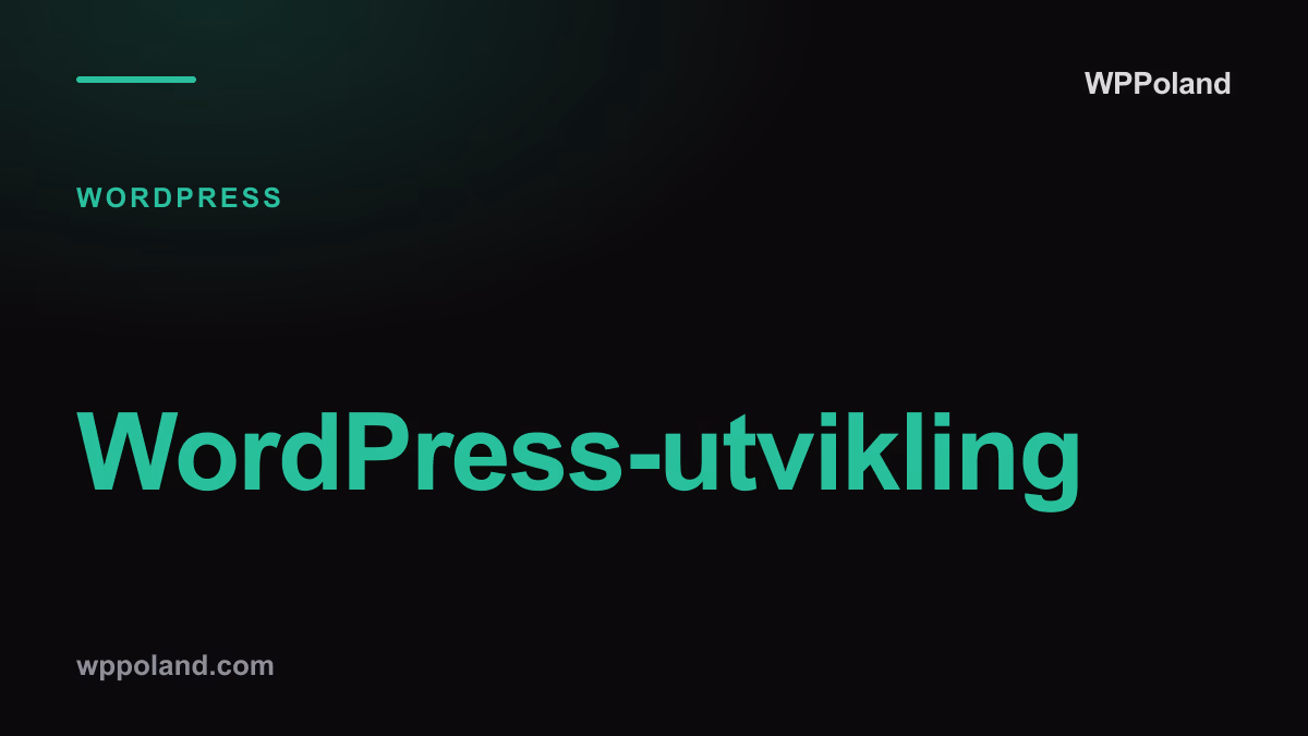 WordPress-utvikling: Fra versjon 4.9 til Gutenberg-æraen (5.0+)